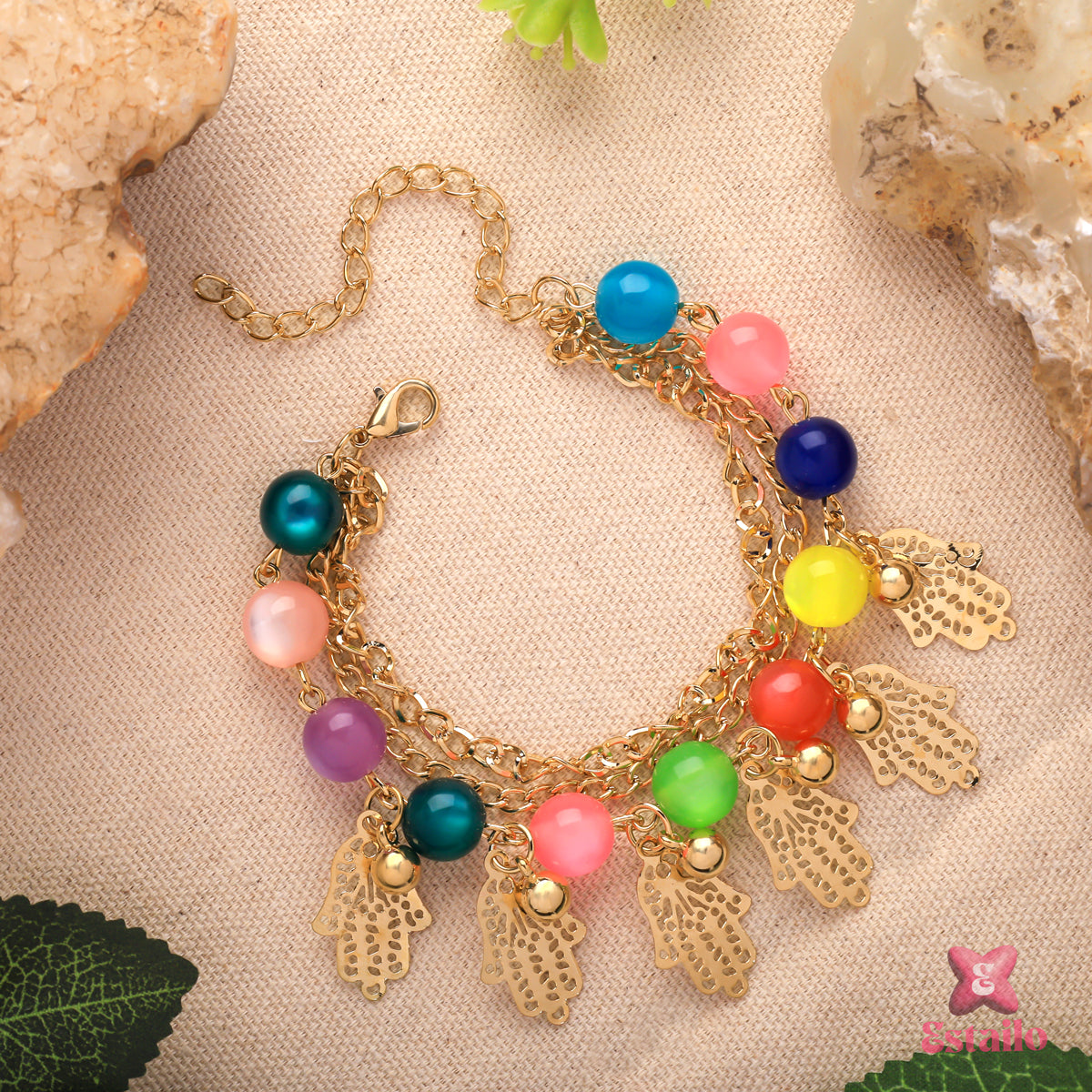 Hamsa Charm Bracelet