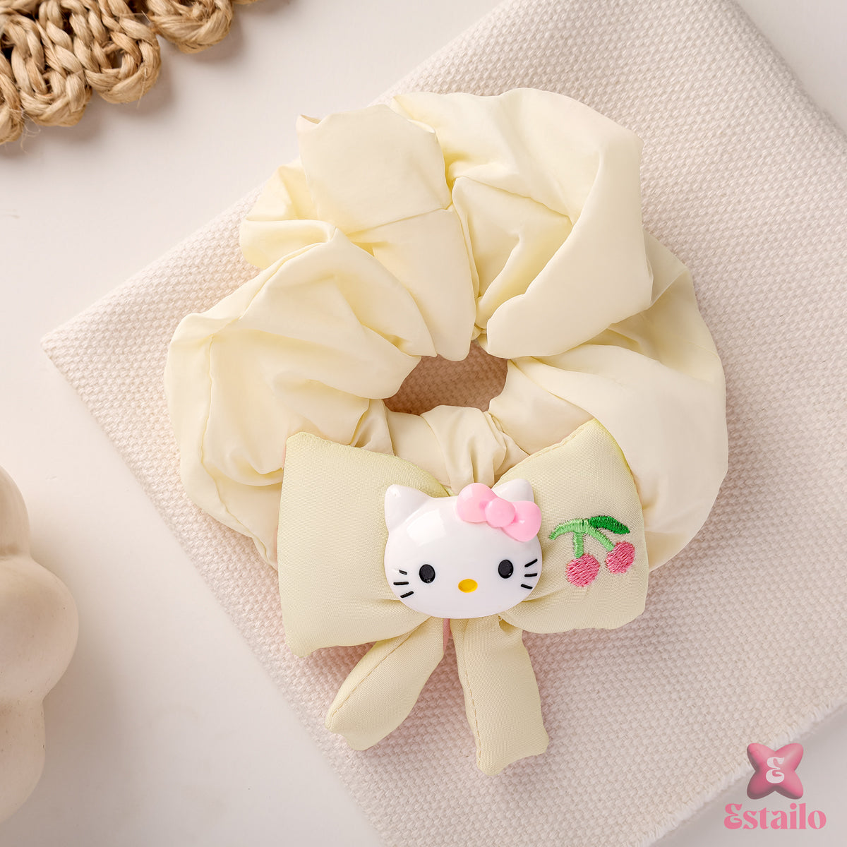 Cozy Confetti Hair Scrunchies