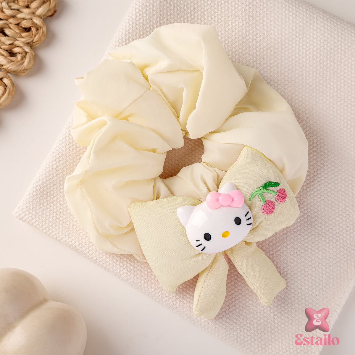 Cozy Confetti Hair Scrunchies