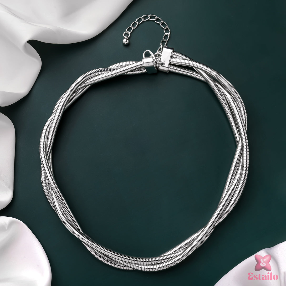 Silver Statement Necklace