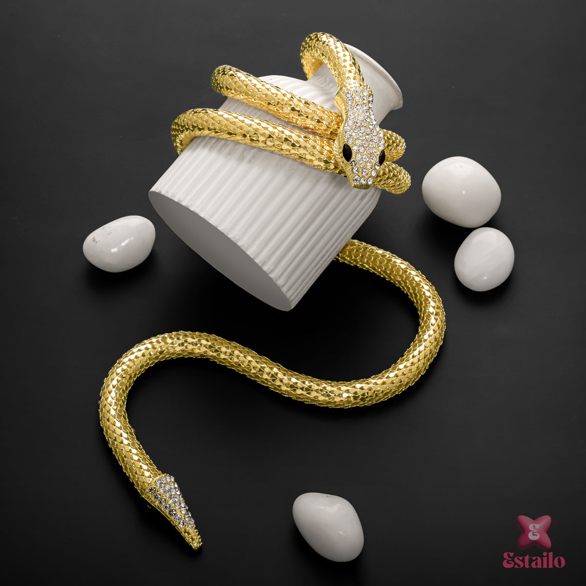 Cleopatra's Coil Necklace