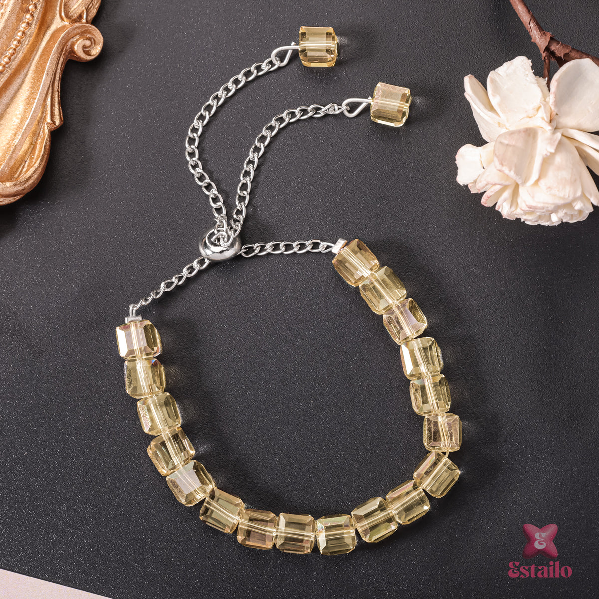 Amber Gleam Bracelet