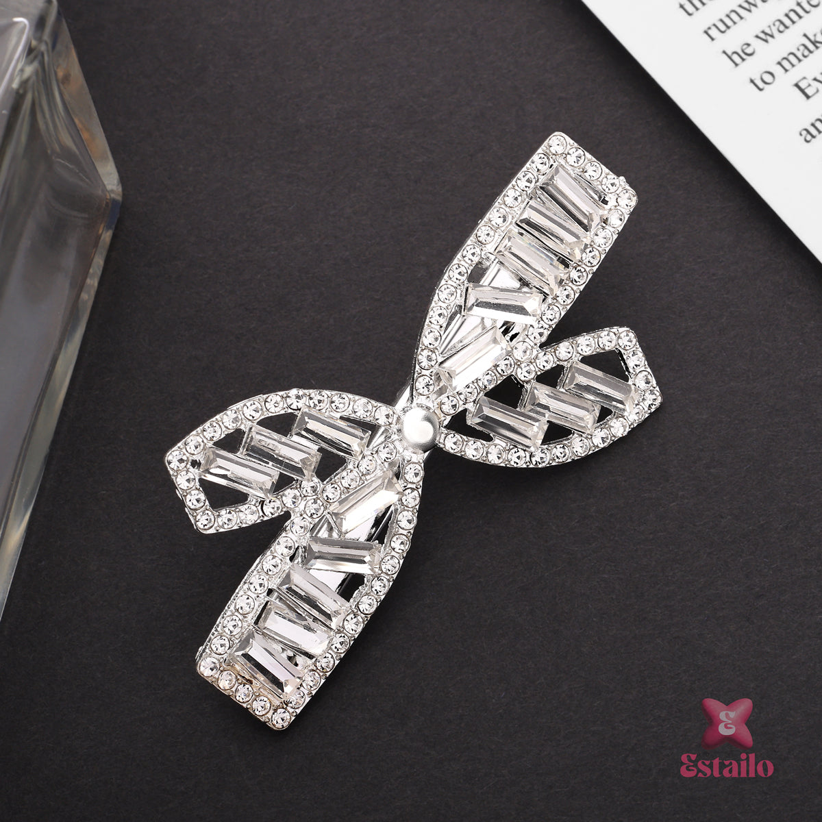 Embellished Bow Clip