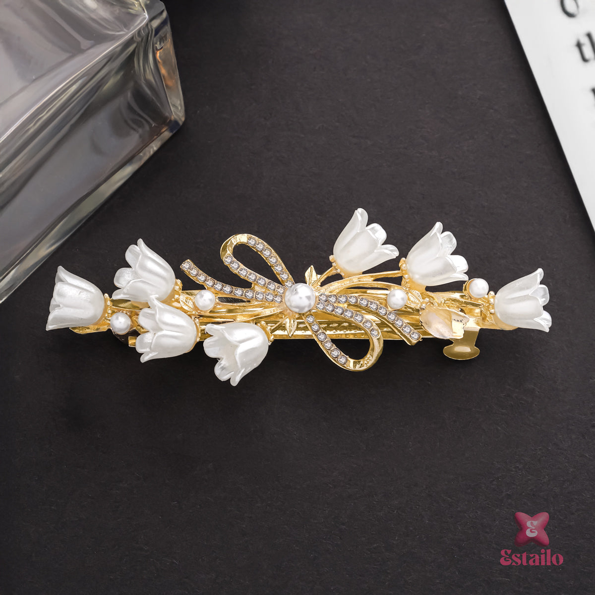 Elegant Tulip Hair Clip