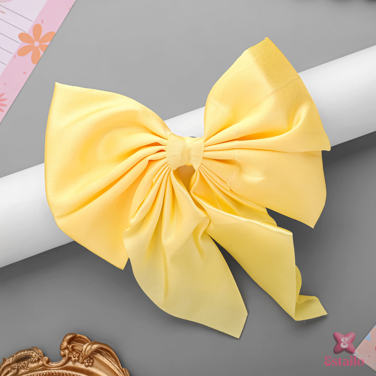 Enchanting Hair Bow Clip