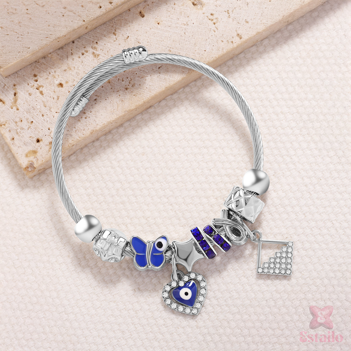 Estailo Blue Harmony Bracelet