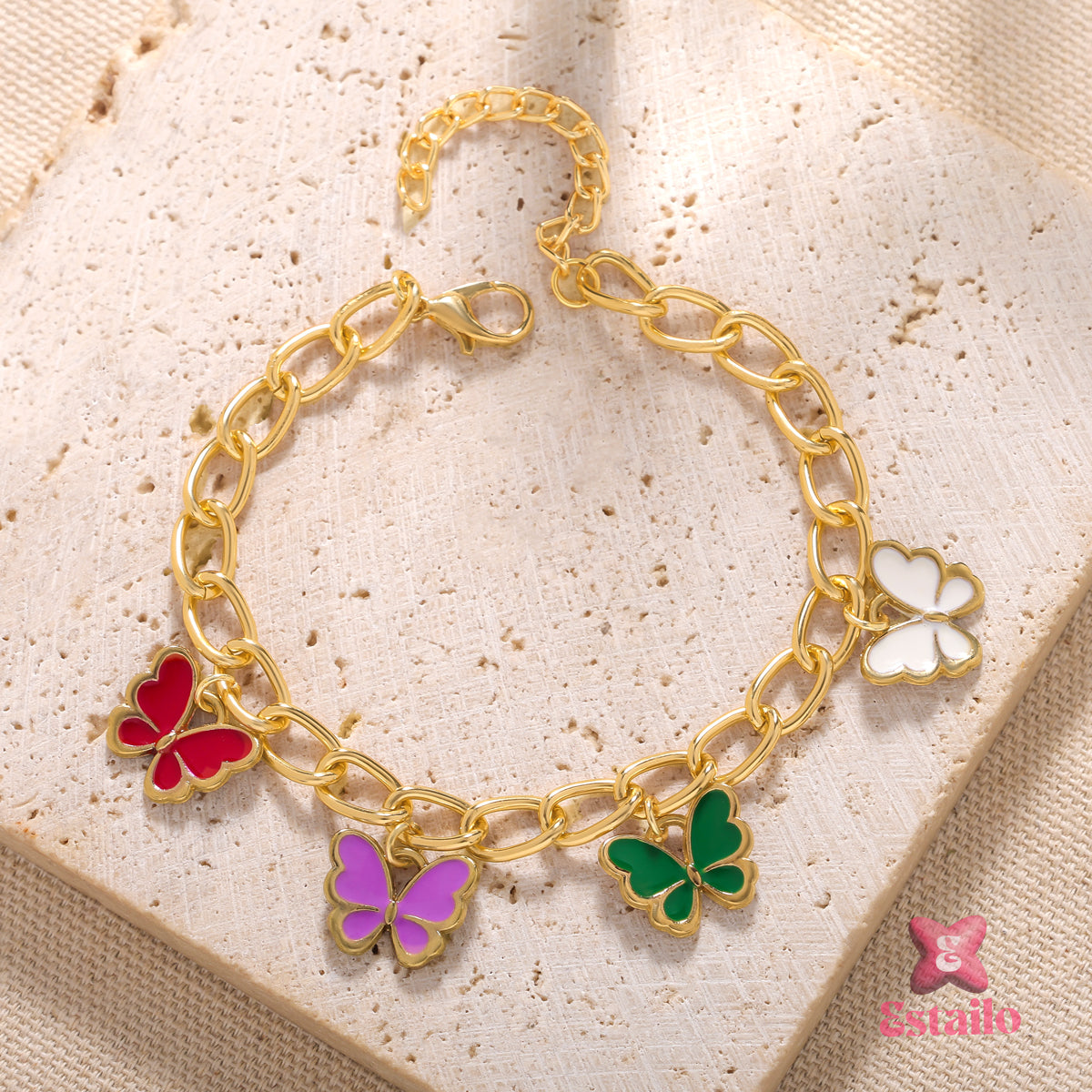 Kaleidoscope Charm Bracelet