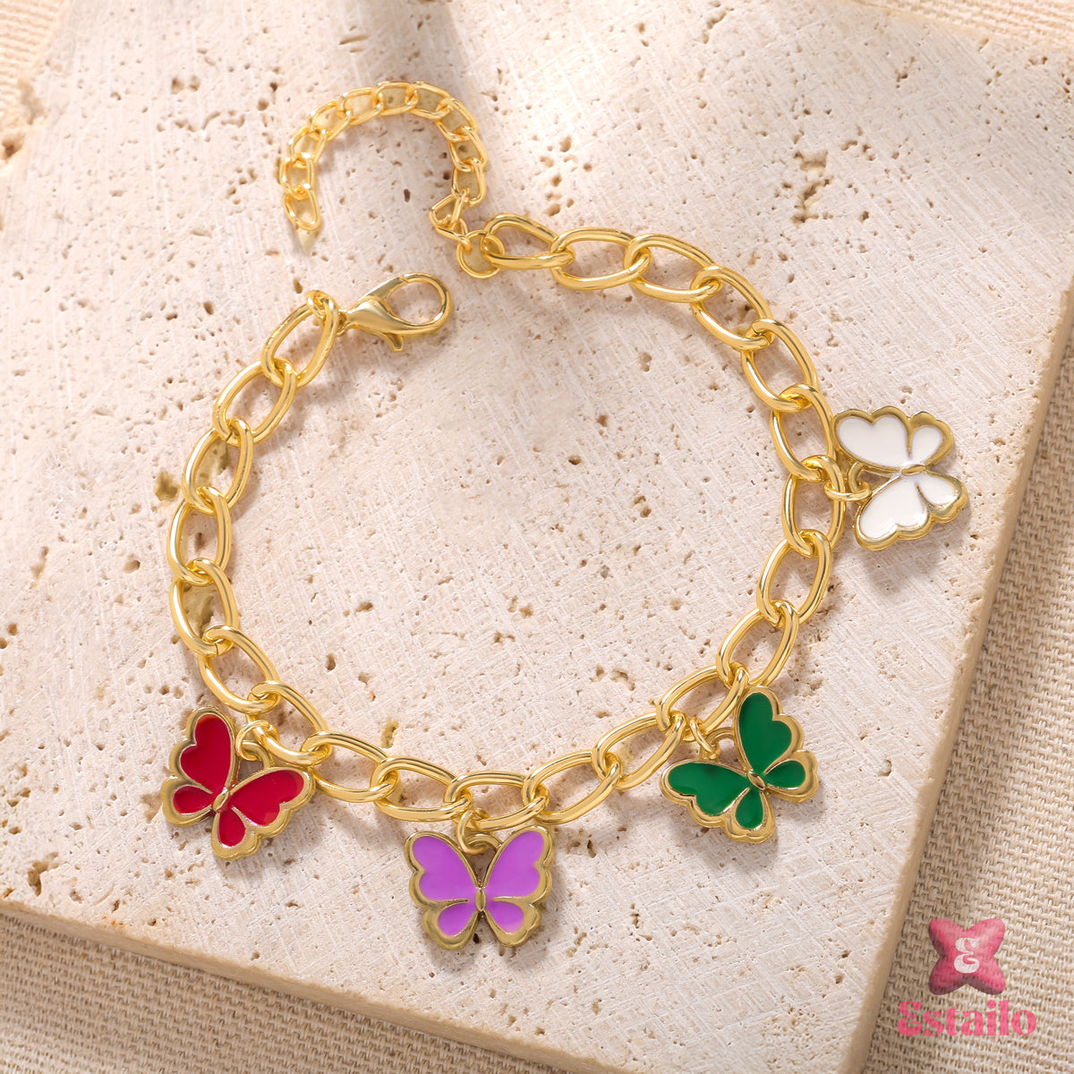 Kaleidoscope Charm Bracelet