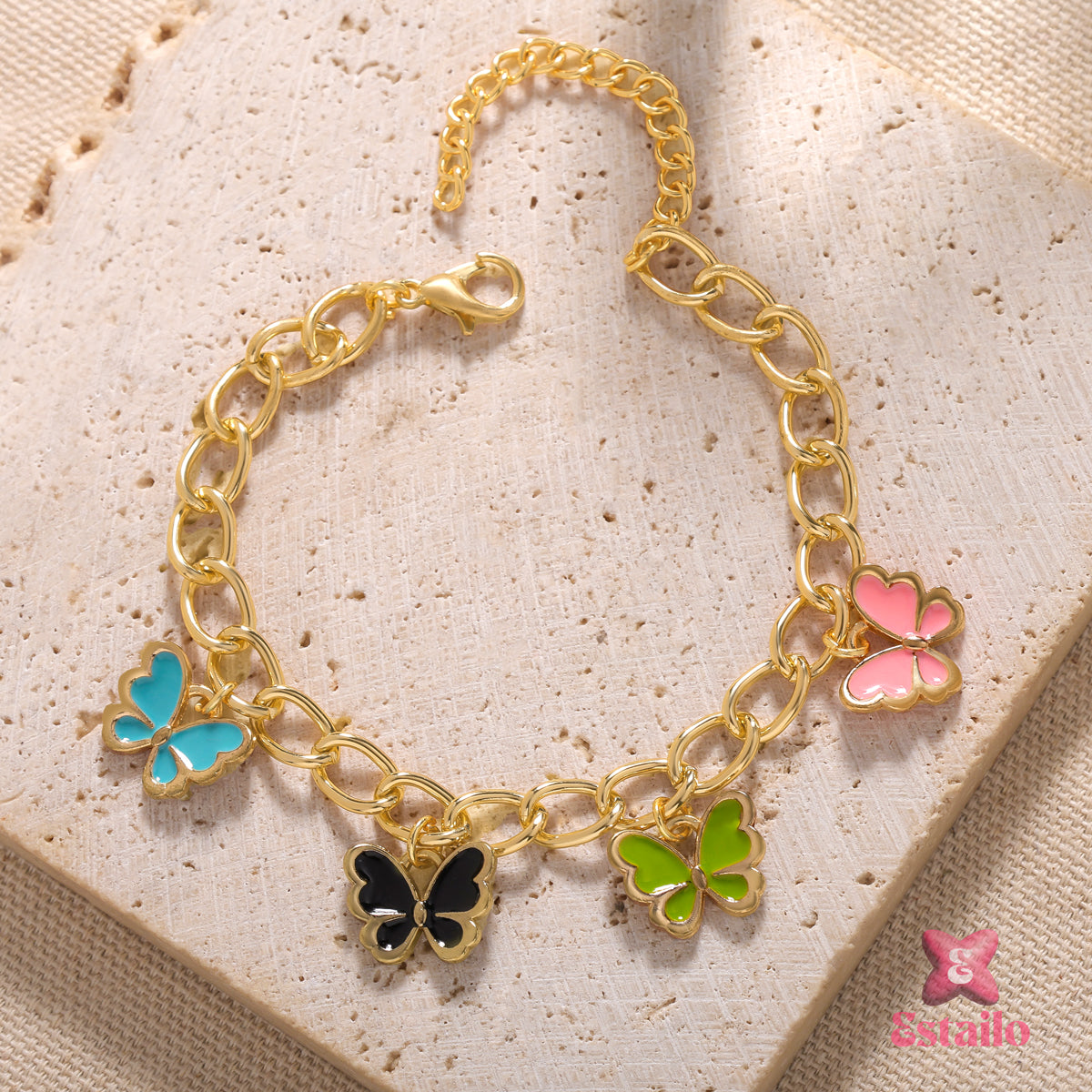 Charming Butterfly Chain Bracelet
