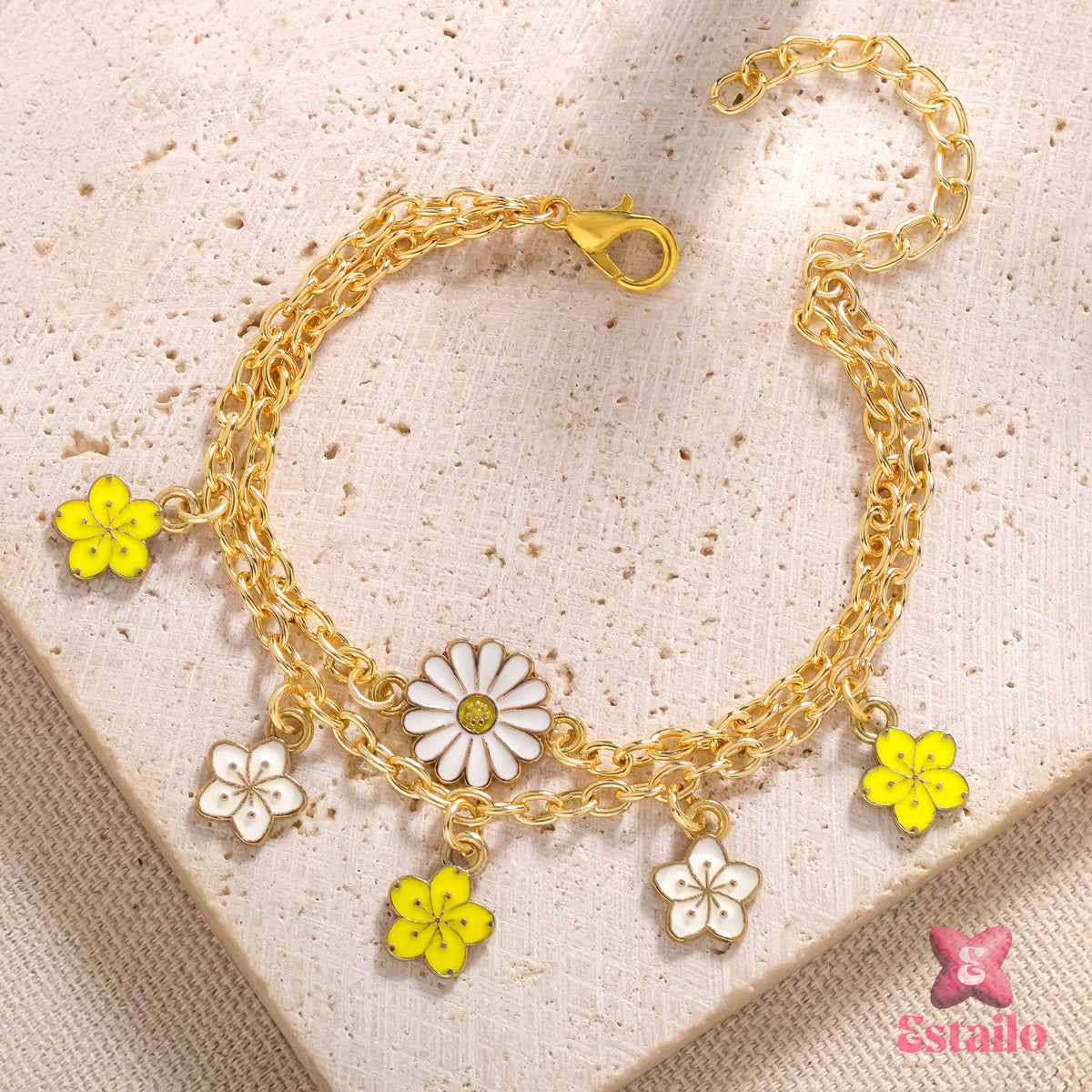 Sunny Bloom Chain Bracelet
