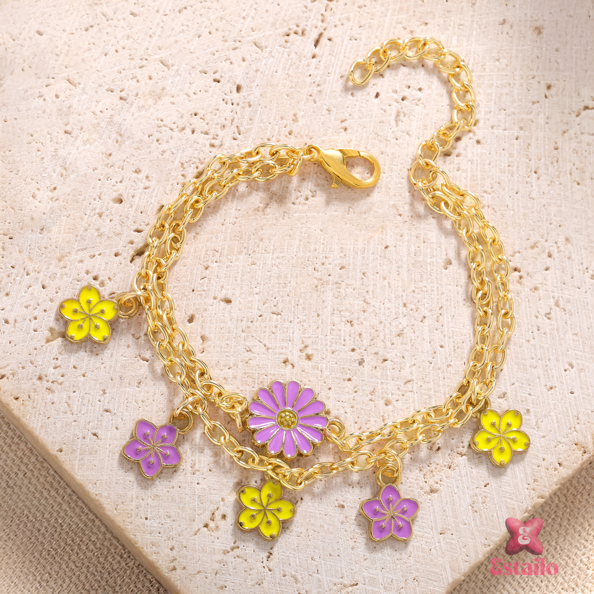 Meadow Muse Charm Bracelet