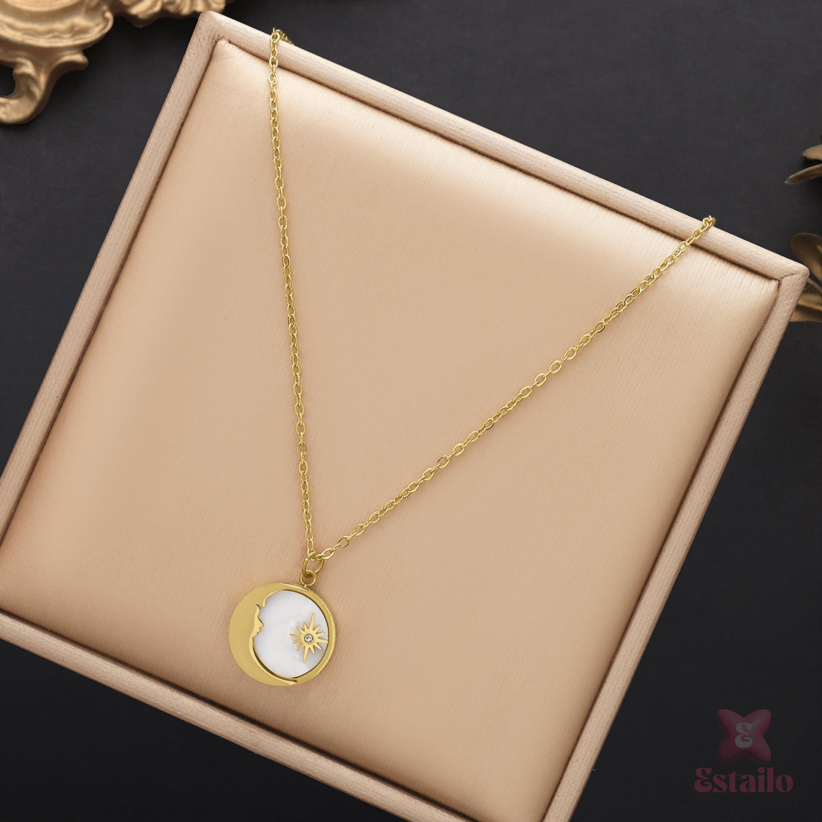 Golden Serenade Chain Necklace