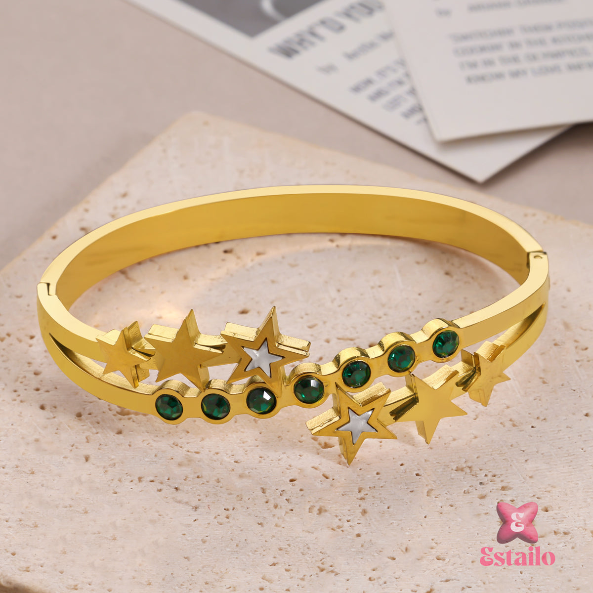 Starlight Bangle Bracelet