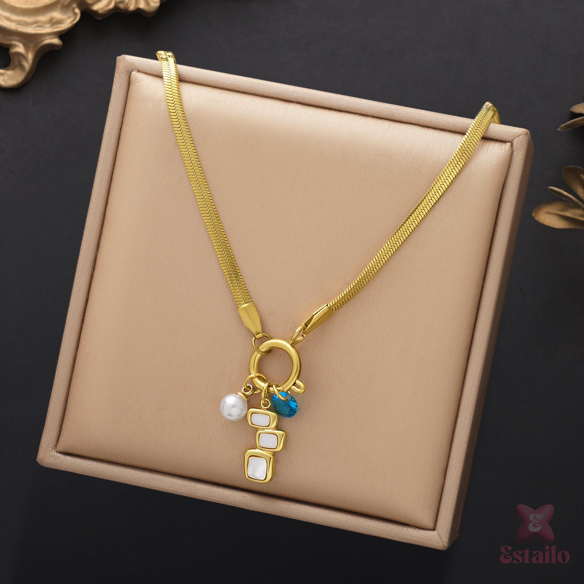 Royal Love Crest Necklace