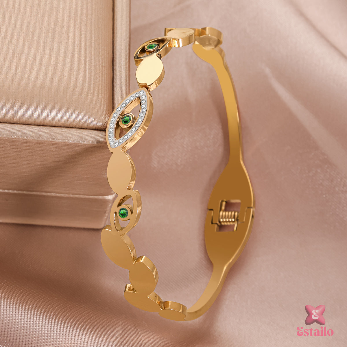 Zirconia Eye Bracelet