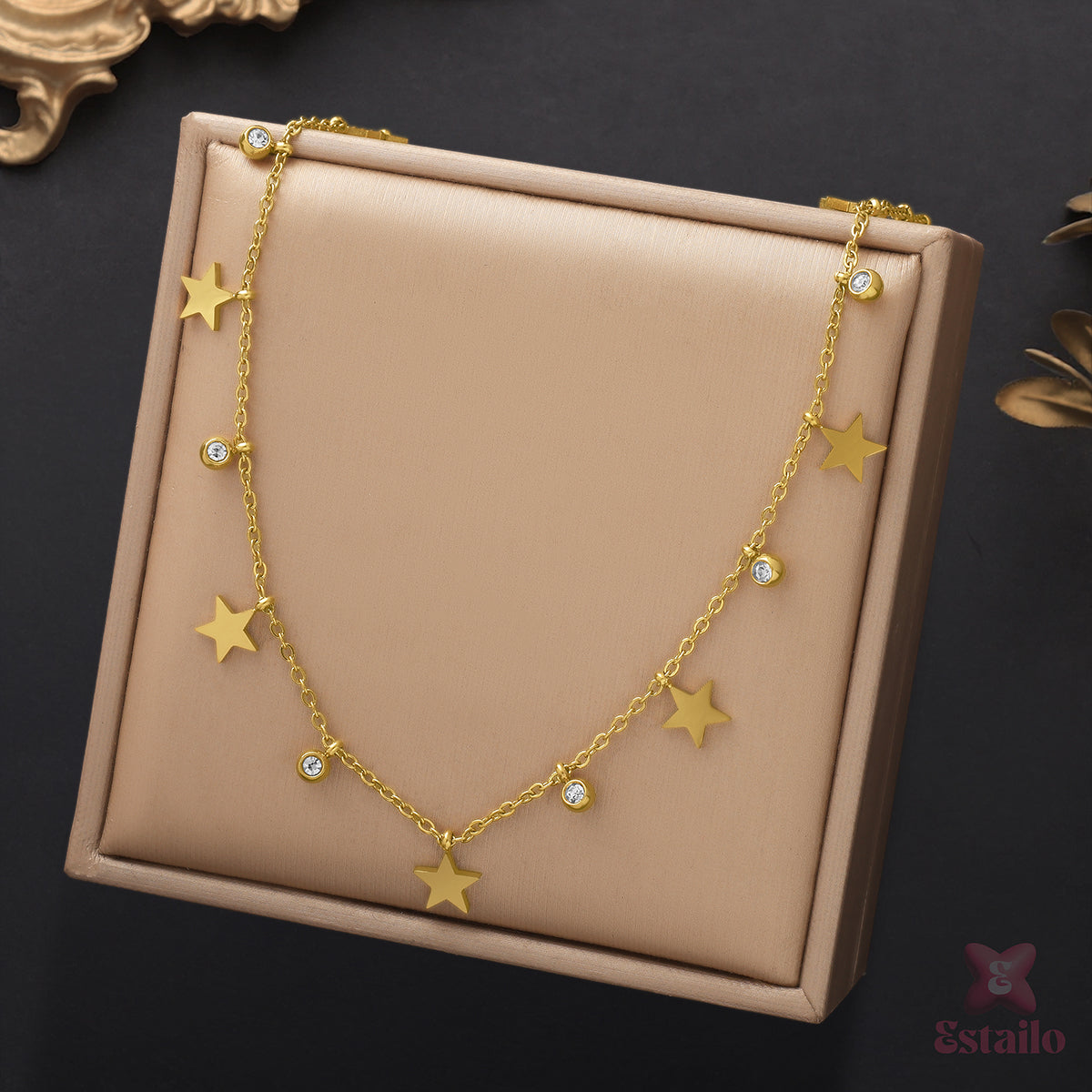Glam Star Charm Necklace