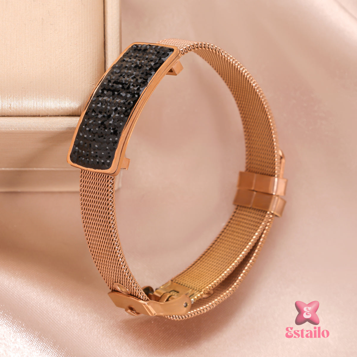 Spinel Shimmer Cuff Bracelet