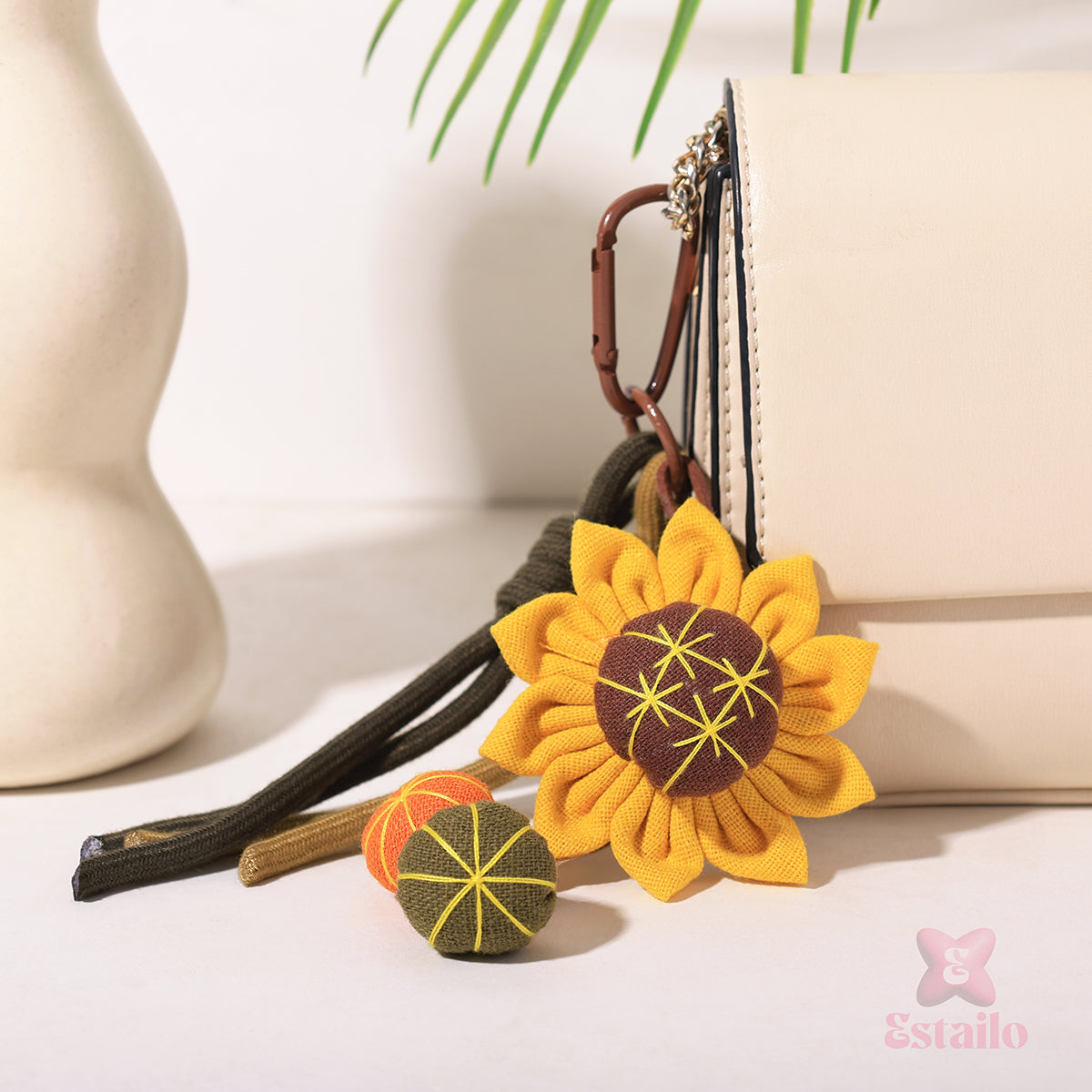 Sunny Bloom Bag Charm