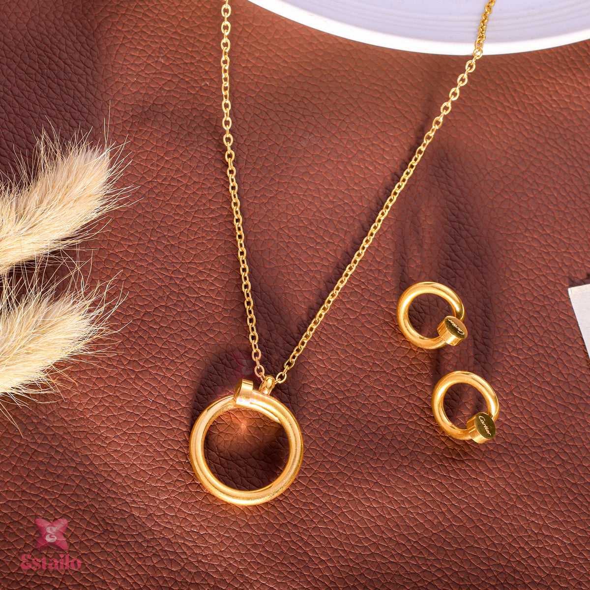 Endless Loop Harmony Necklace set