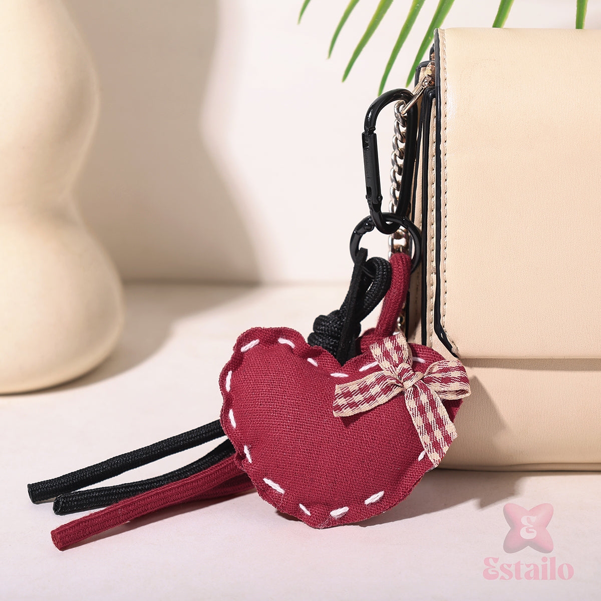 Scarlet Heart Bag Charm