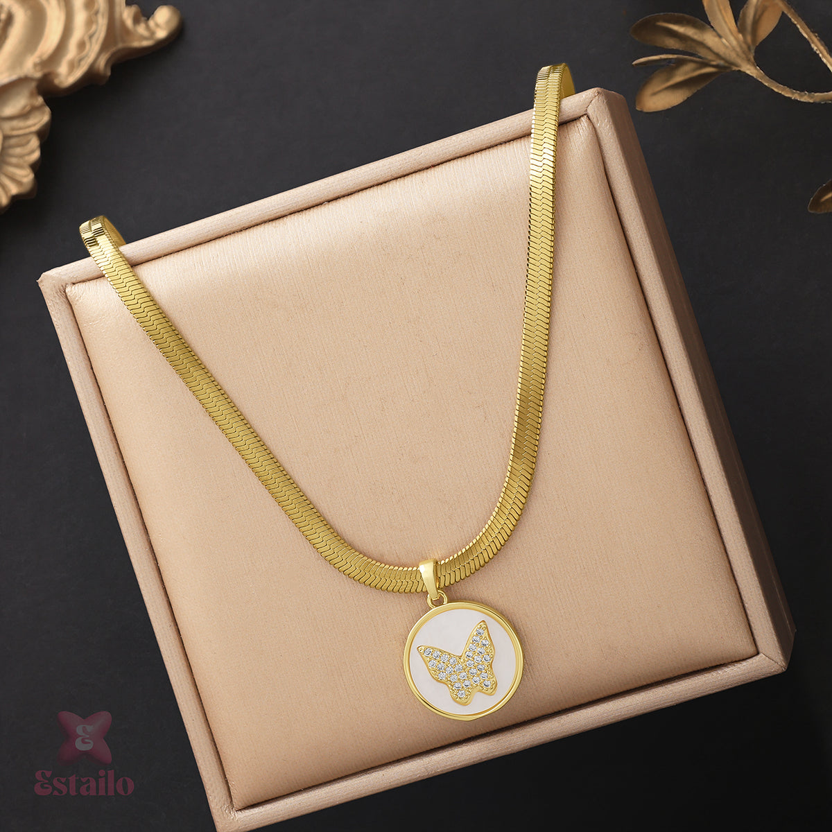 Tidal Wing Necklace