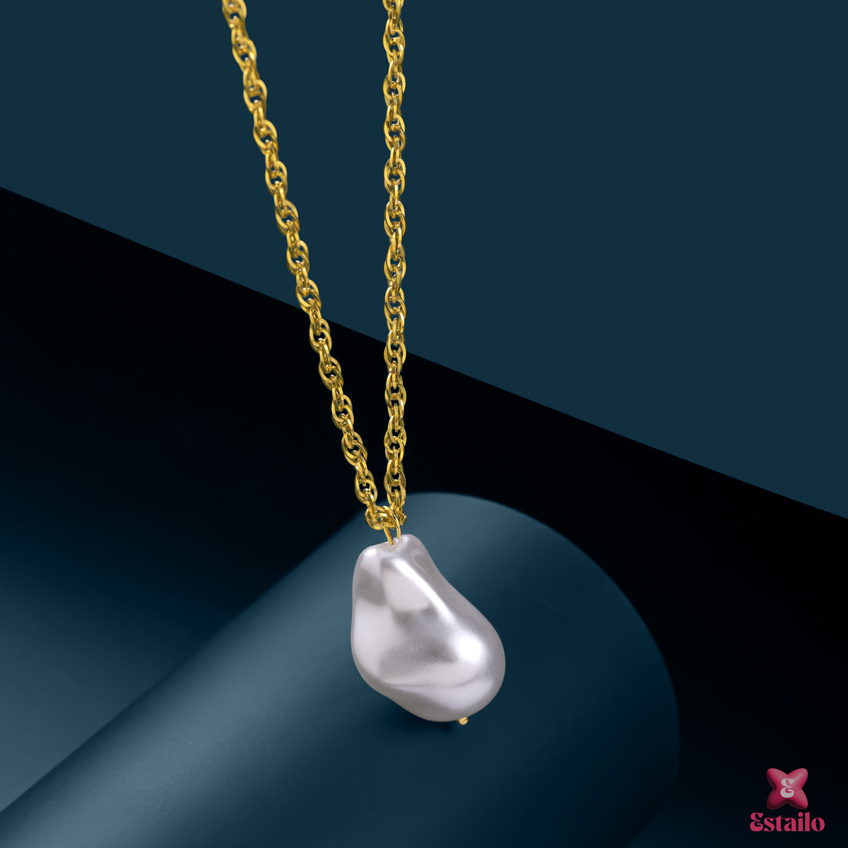 Seashell Symphony Pearl Necklace