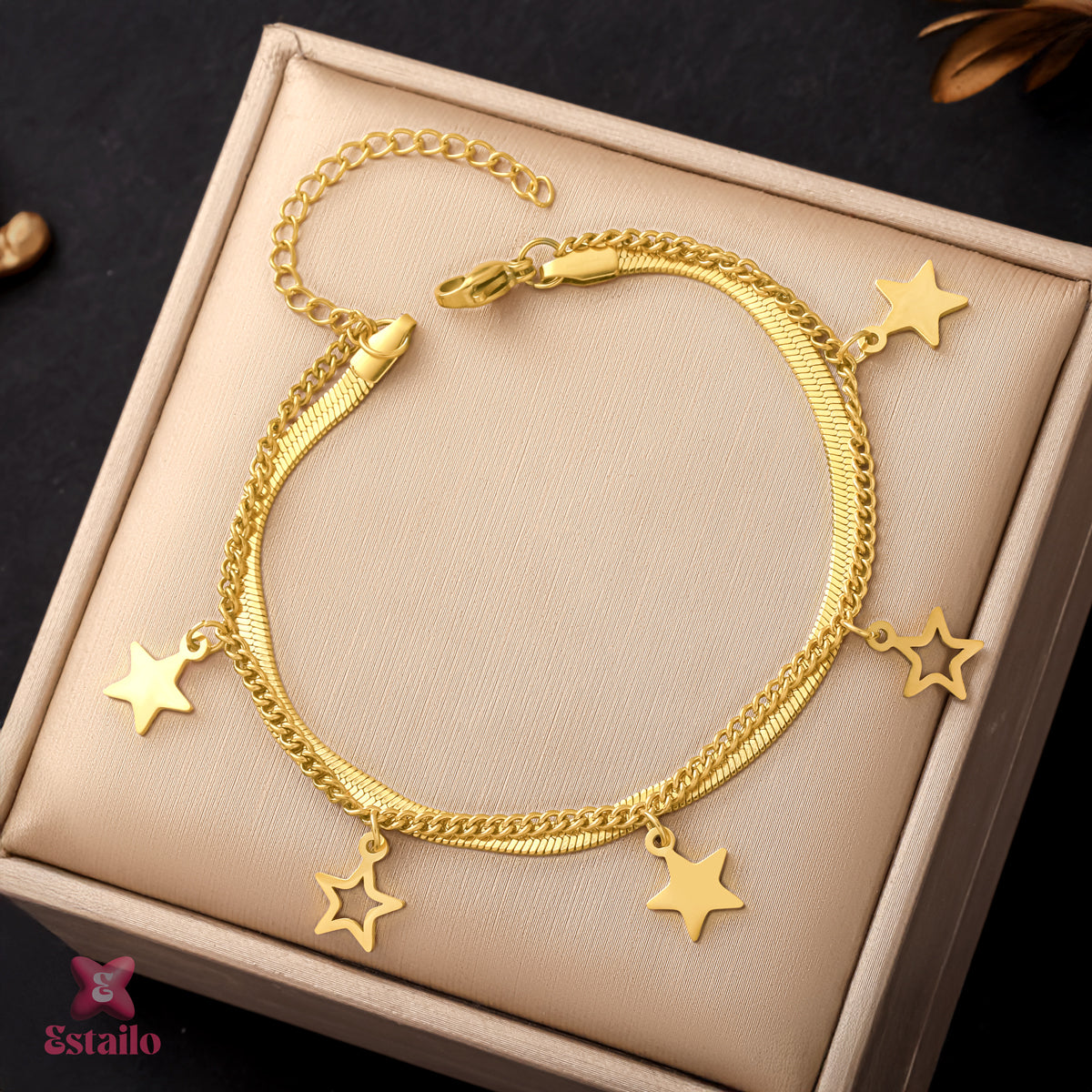 Golden Star Bracelet
