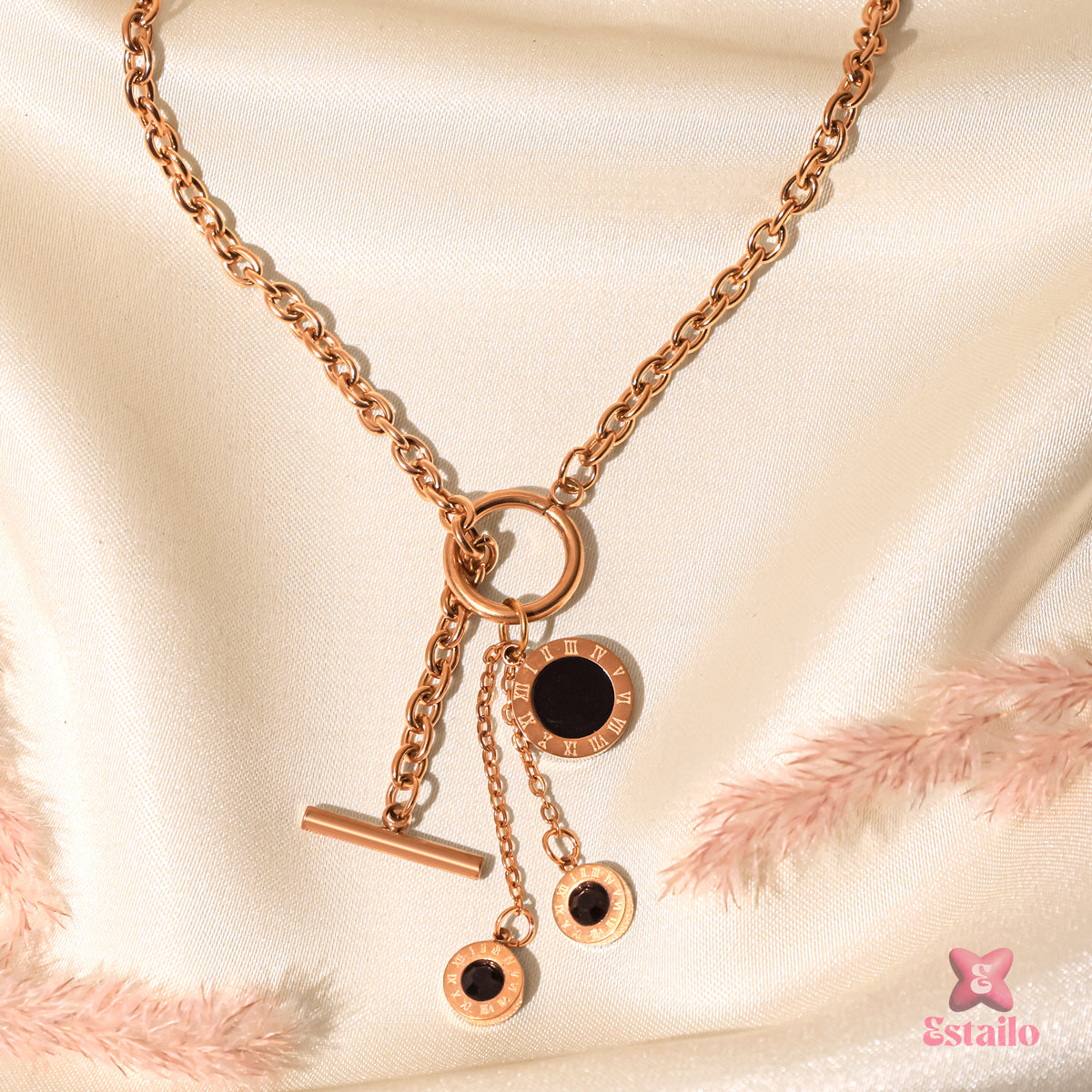 Black Gilded Necklace