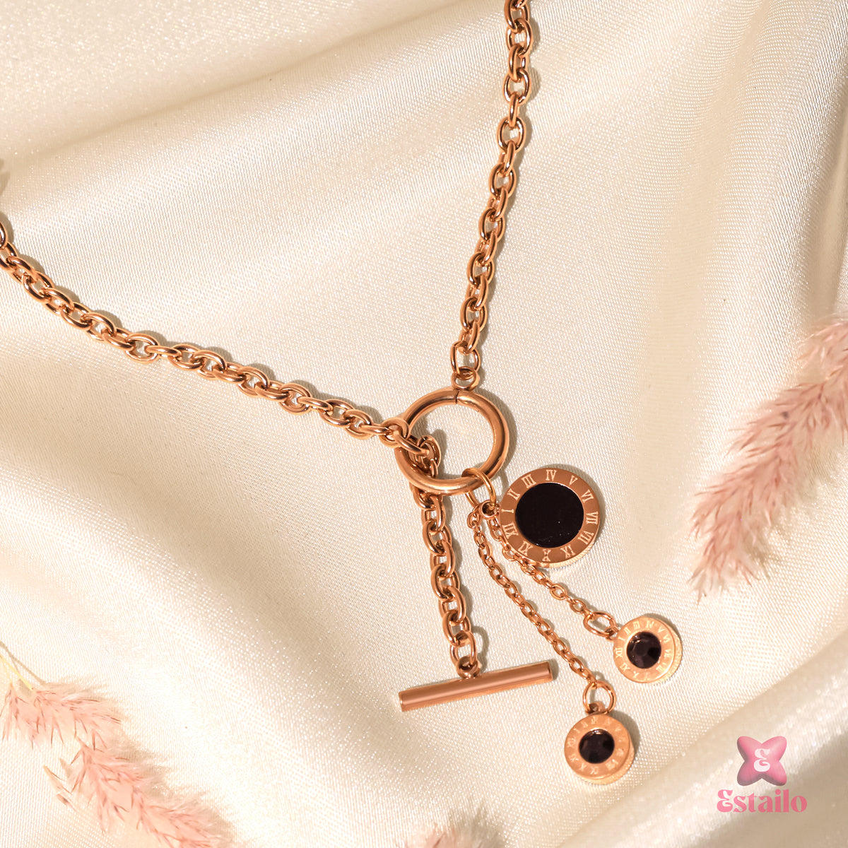 Black Gilded Necklace