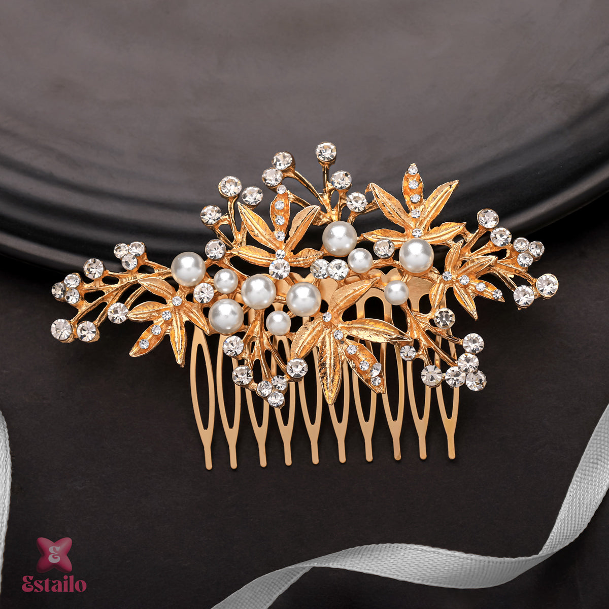 Heirloom Blossom Hair Comb