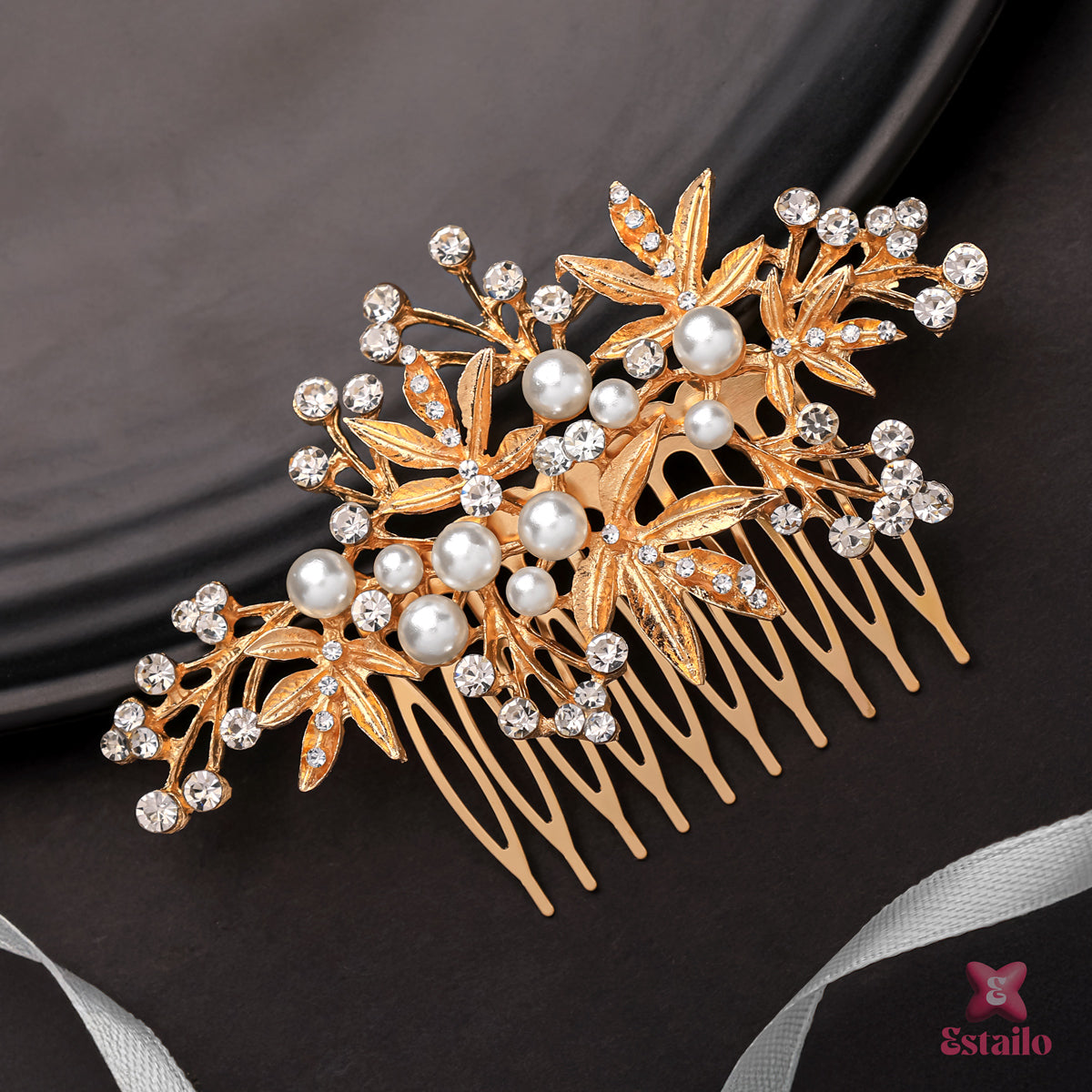 Heirloom Blossom Hair Comb