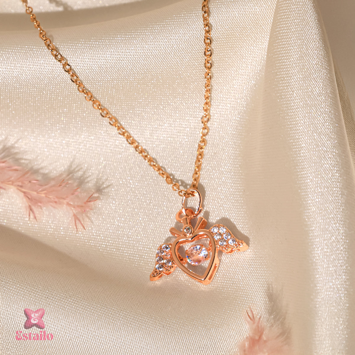 Wingy Heart Necklace