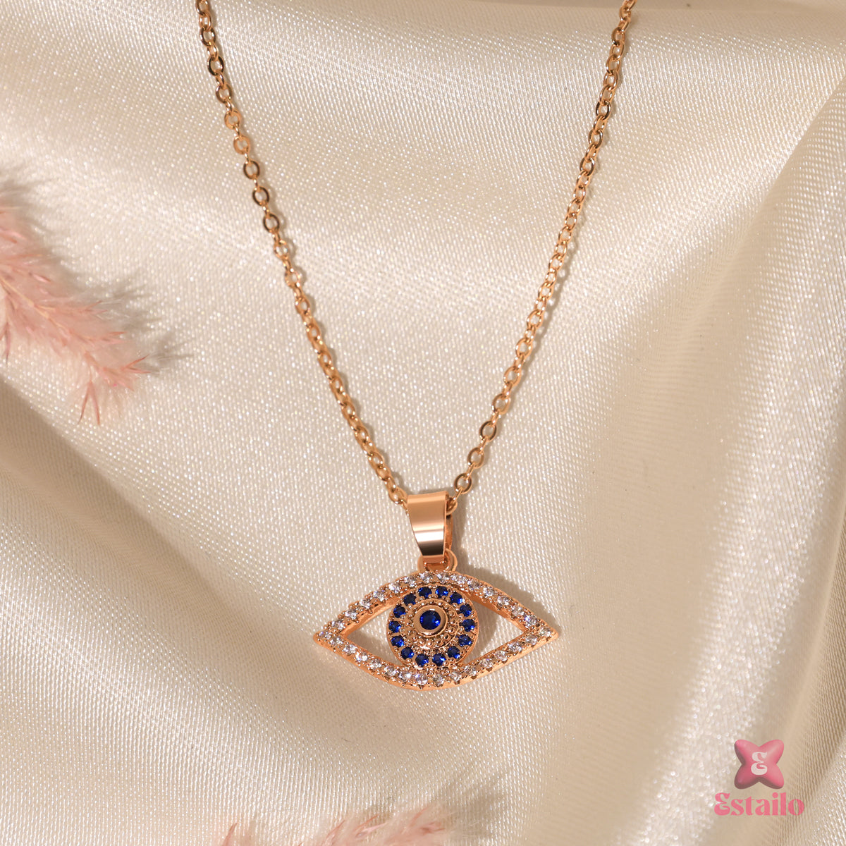 Sleek Evil Eye Necklace