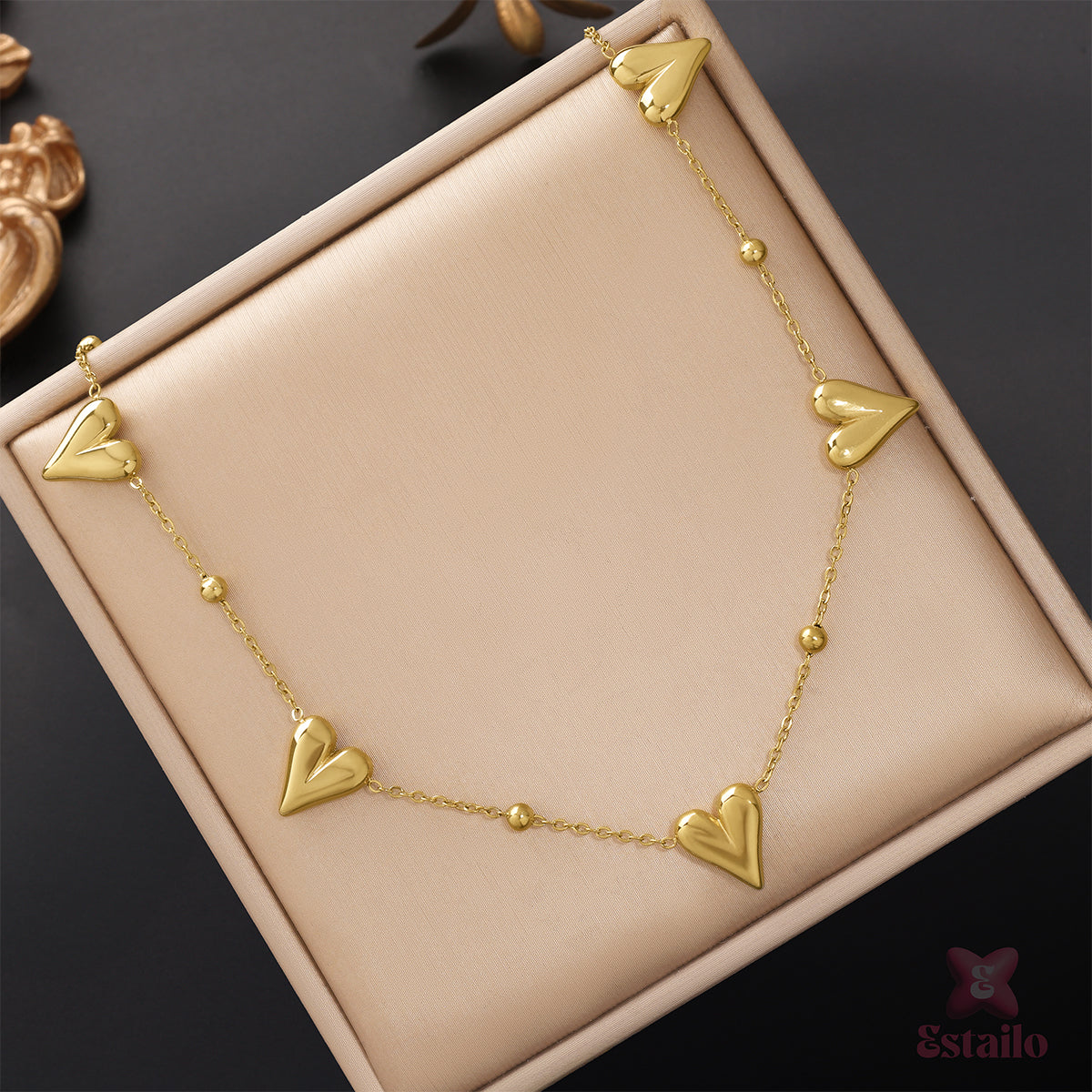 Estailo Love Bead Necklace