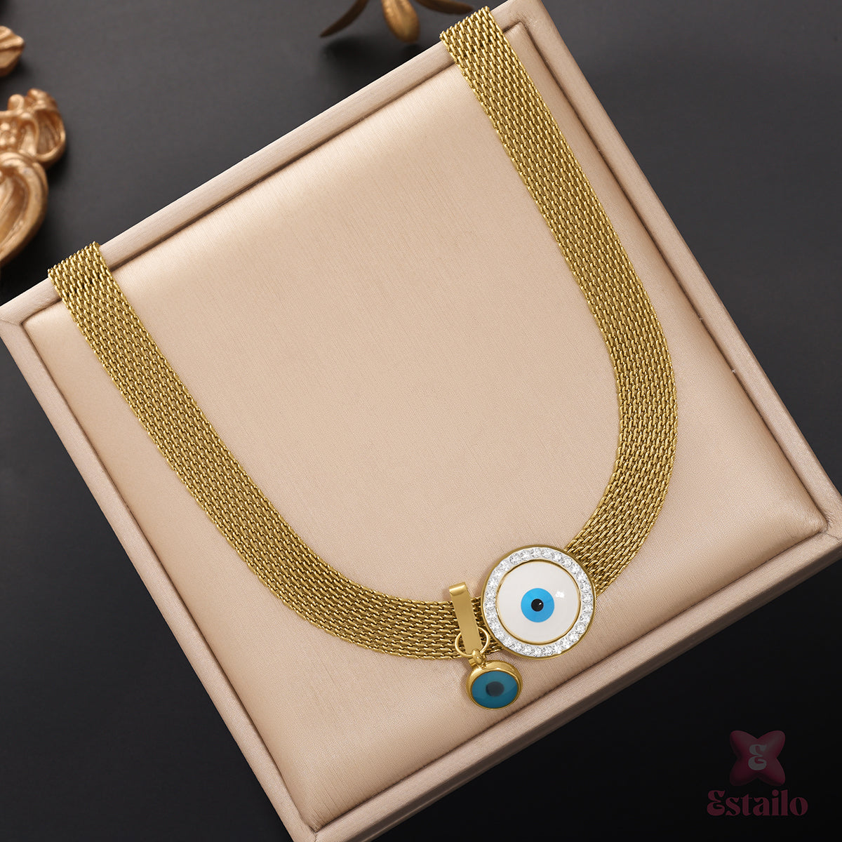 Estailo Serenity Link Necklace