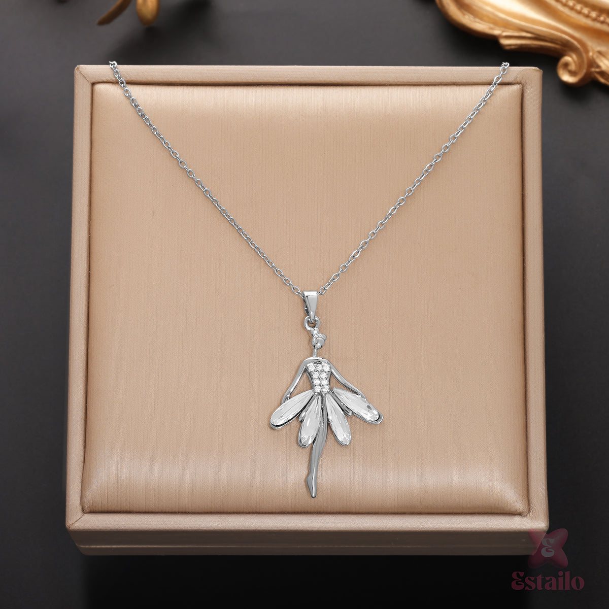 Fairy Dance Charm Necklace