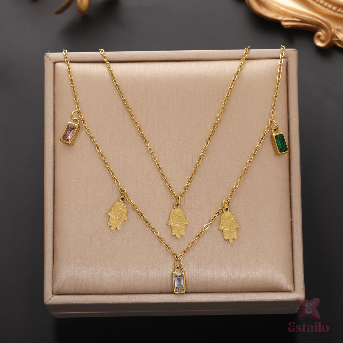 Sacred Symbols Layered Necklace