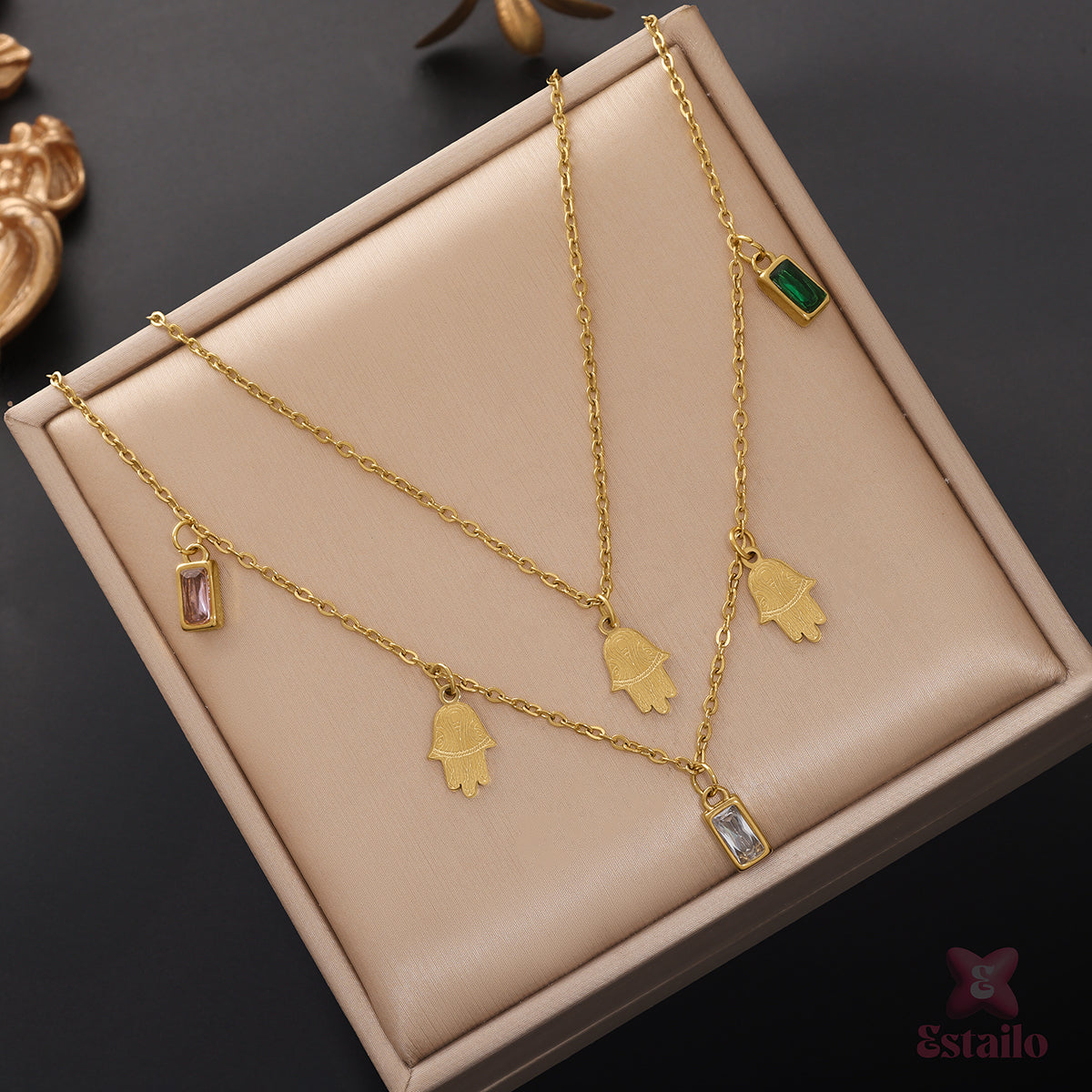 Sacred Symbols Layered Necklace