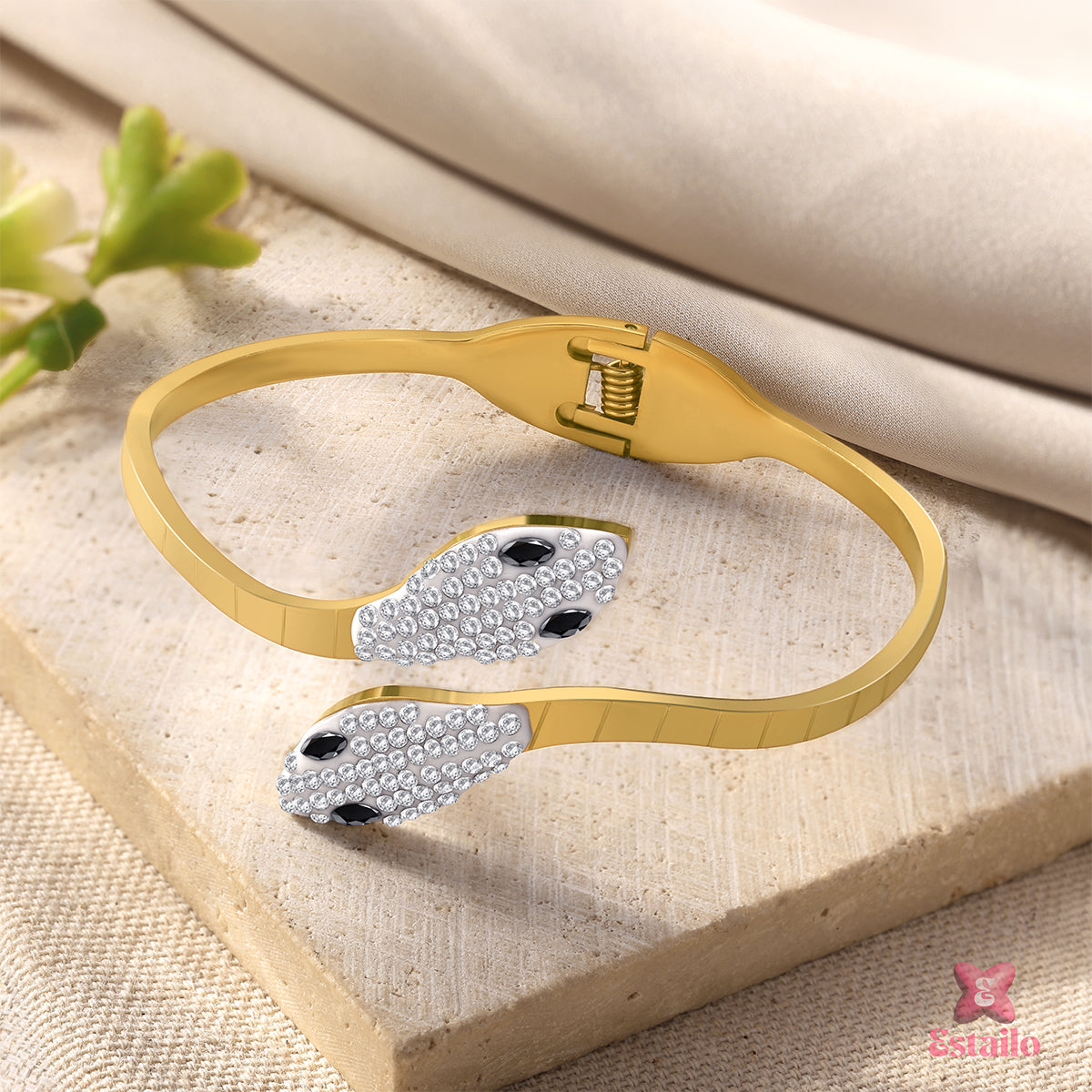 Coiled Destiny Cuff Bracelet