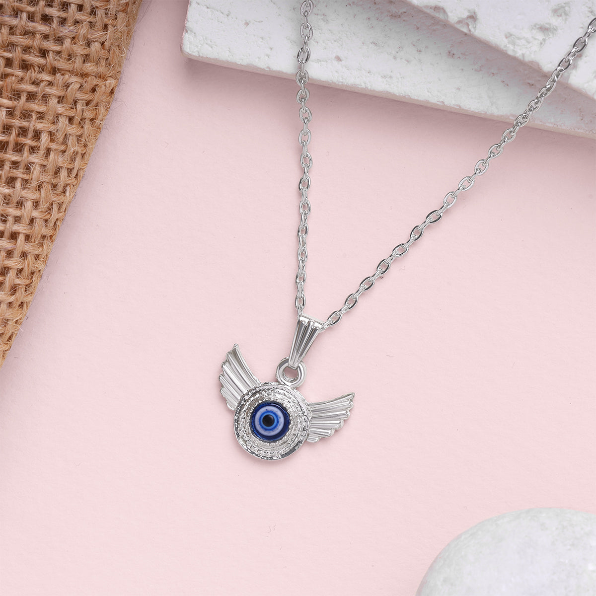 Silver Angelic Necklace