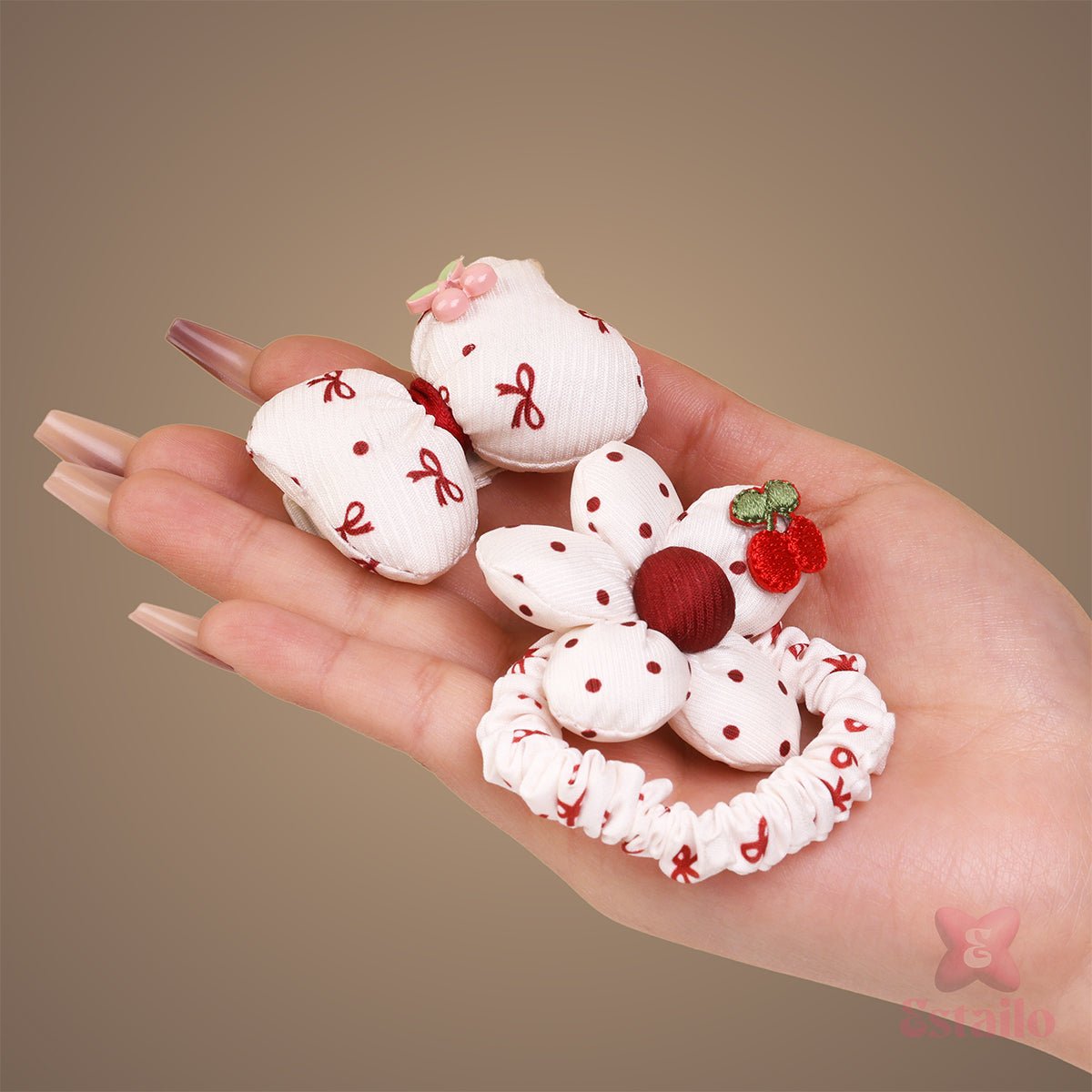 Cherry Blossom Clips