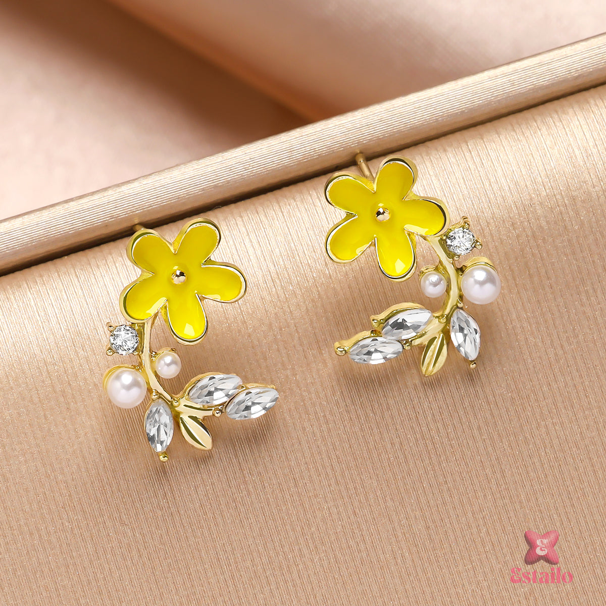 Spring Blossom Gemstone Earrings