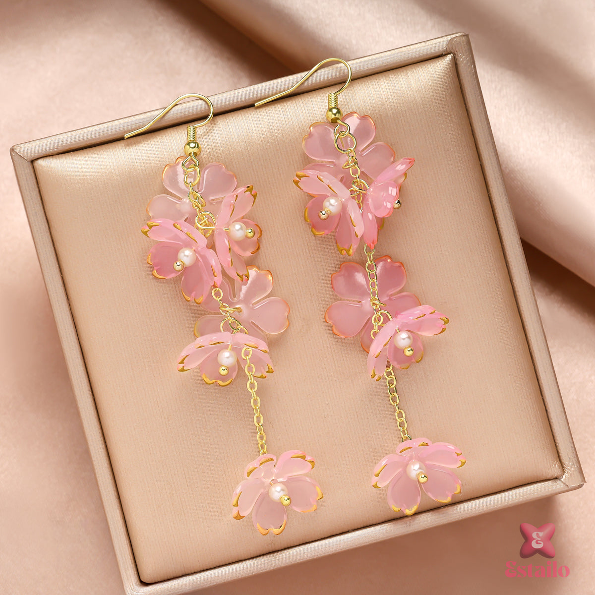 Water Lily Pond Earrings