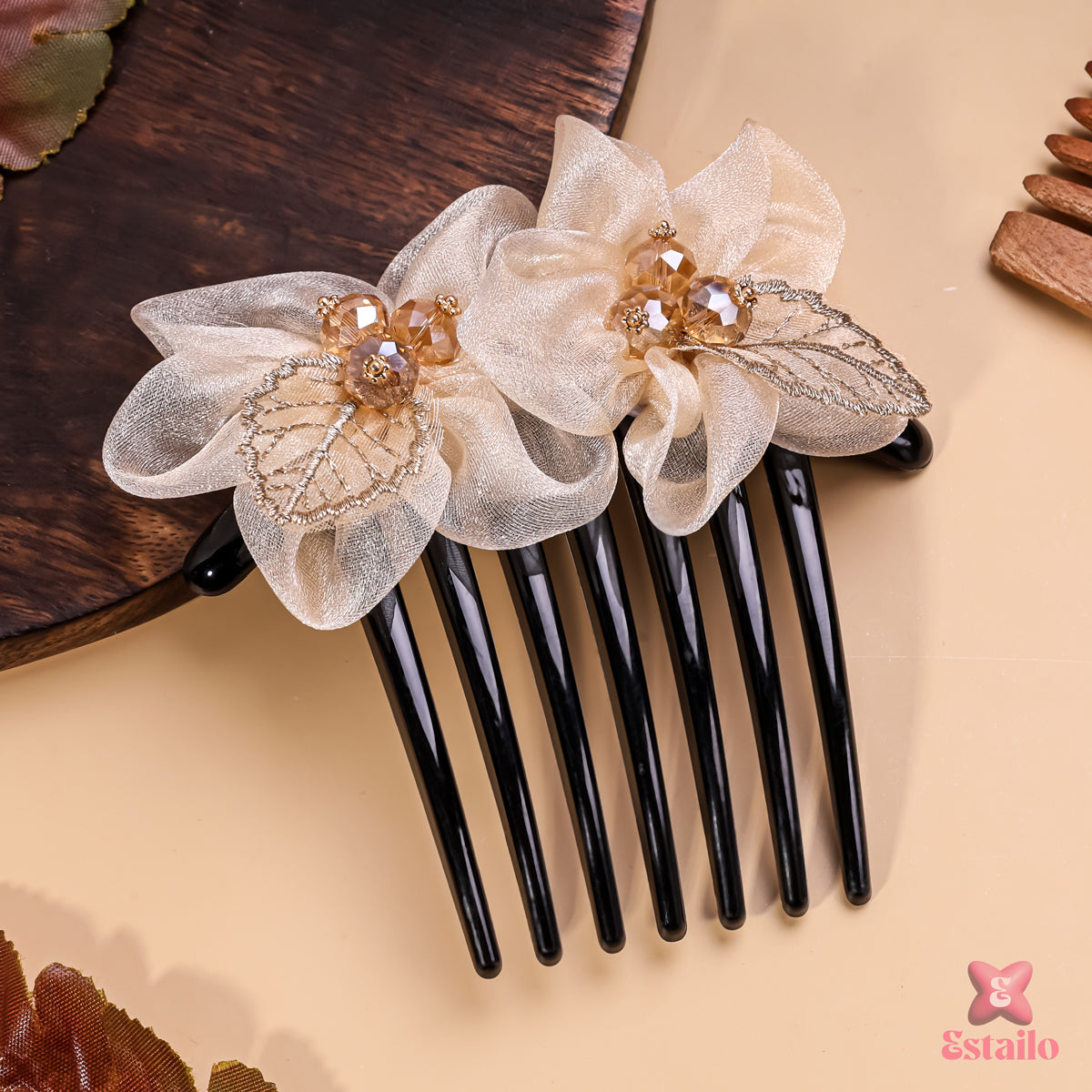 Blossom Aura Hair Comb