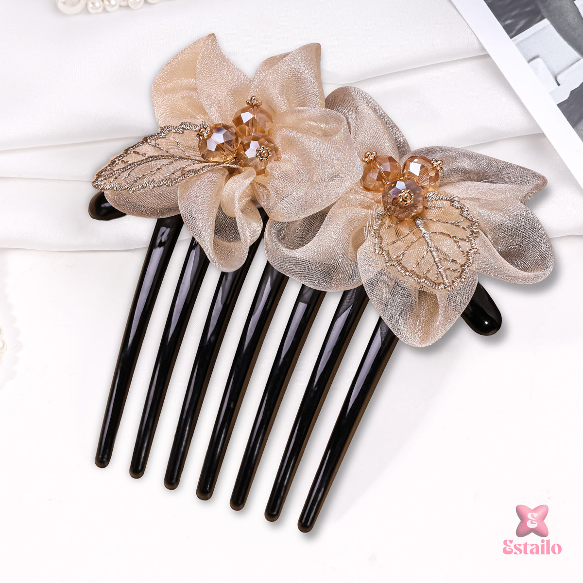 Blossom Aura Hair Comb