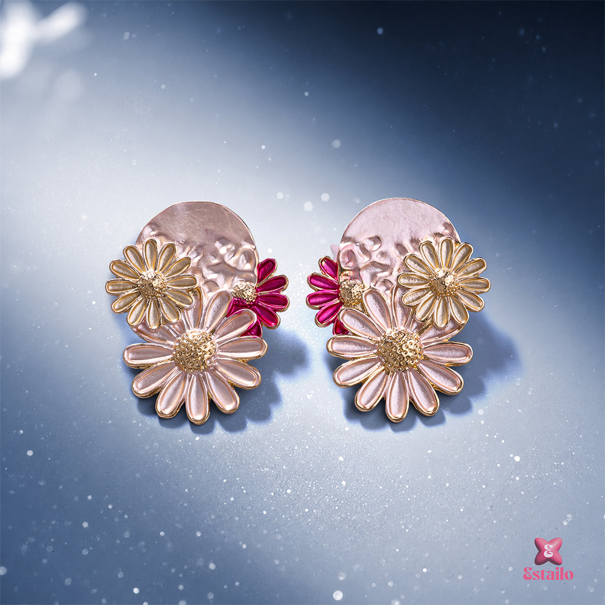Elegance Daisy Studs Earring