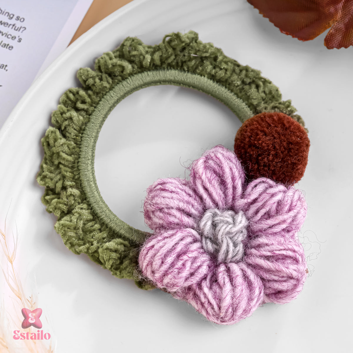 Blossom Loop Scrunchie