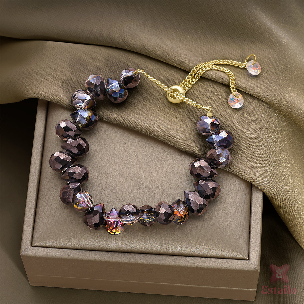Ethereal Dusk Crystal Bracelet