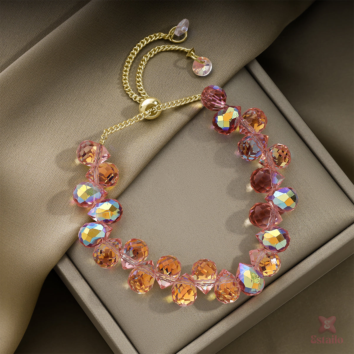 Celestial Glow Beads Bracelet