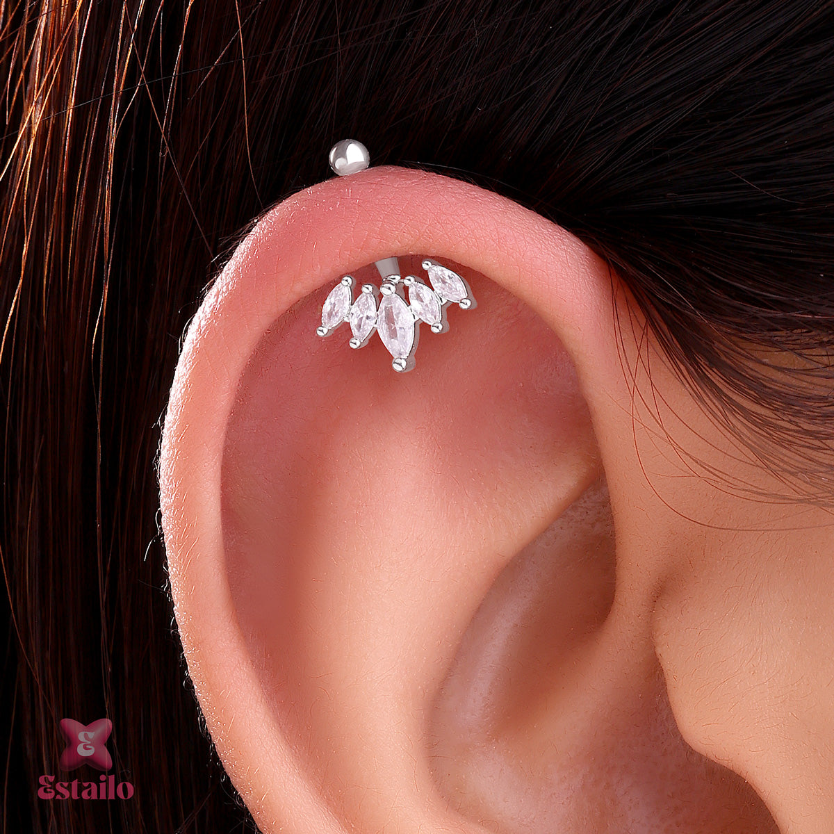 Storm Flake Earcuff Earring